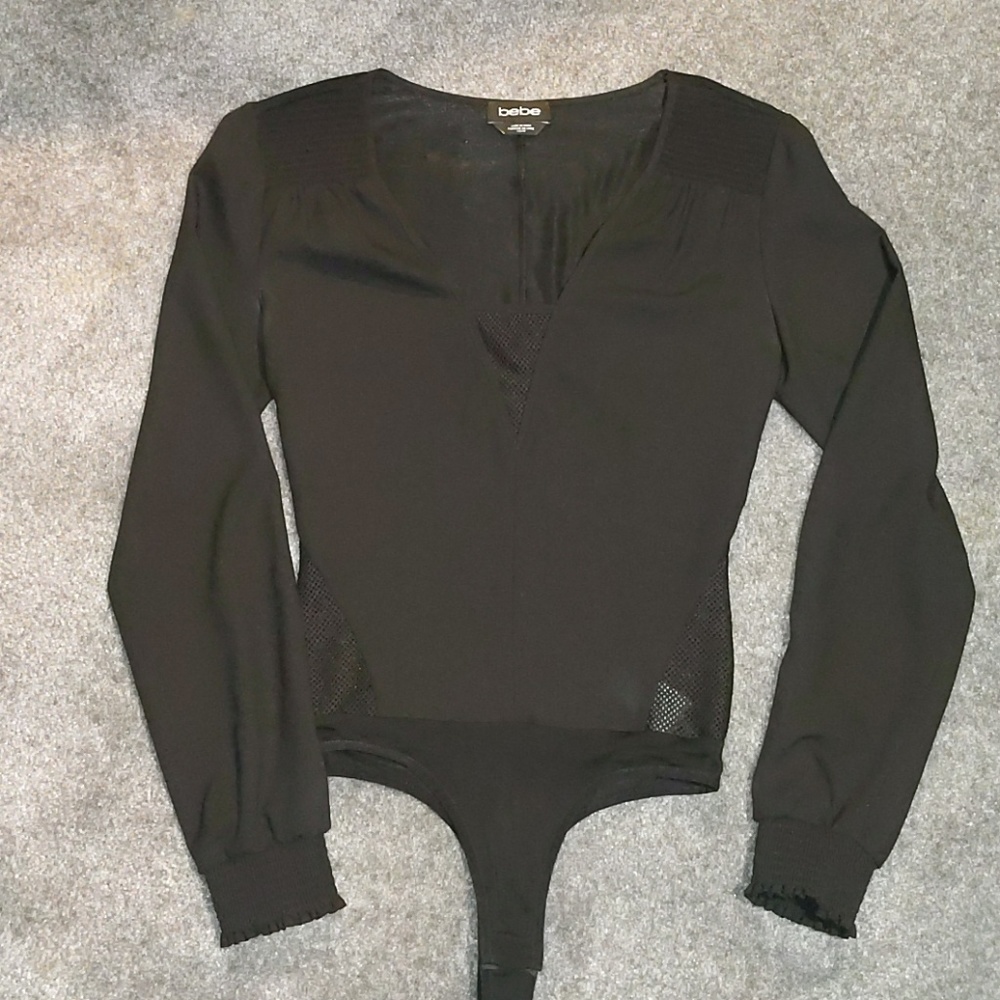 Bebe - Black Bodysuit